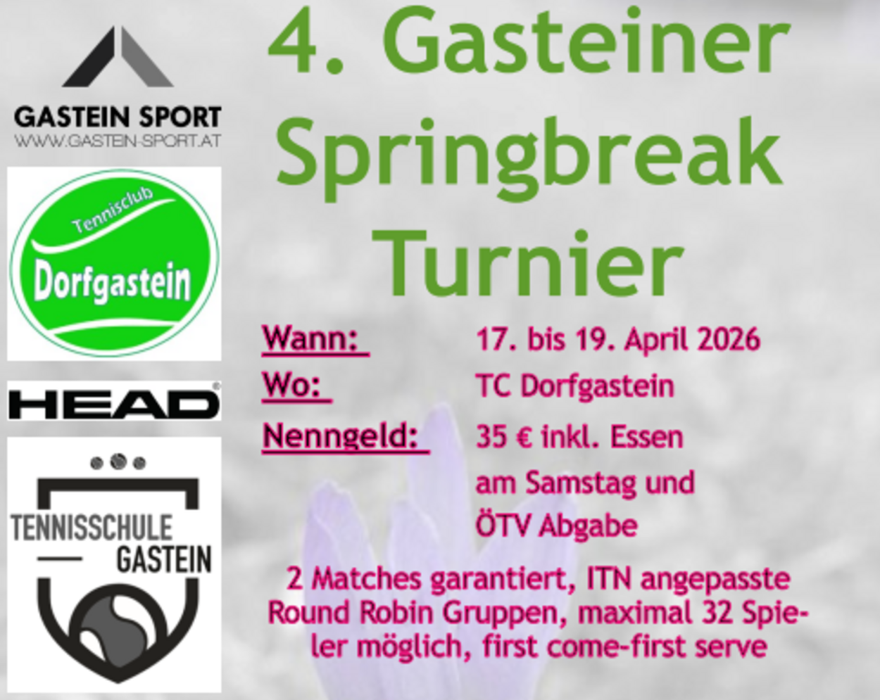 4. Gasteiner Springbreak Turnier